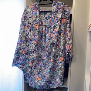 Flowy Floral Cover Up